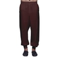 thumbnail image 1 of Atasi Readymade Adjustable Elastic Pajama For Mens Solid Rayon Harem Bottom Pant, 1 of 5