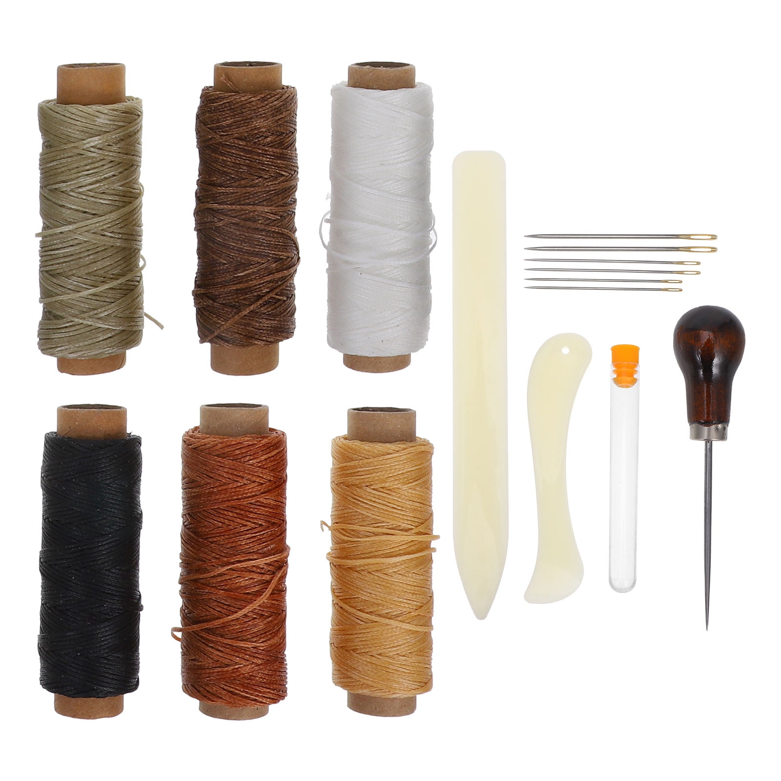BESTYASH Heavy Duty Upholstery Thread and Sewing Awl Set for Multi-Project Repair Tool Kit