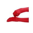 thumbnail image 4 of INSPIRE CHIC Women's Long Velvet Gloves 1920s Full Fingers Opera Glove for Evening Party Red L, 4 of 6