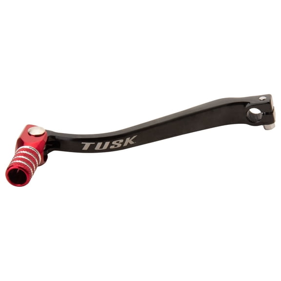 TUSK Folding Shift Lever Black/Red Tip for Honda XR650L 1993-2009,2012-2022