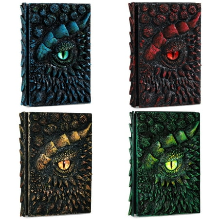 

Deal of The Day! A5 Dragon s Notepad The Appearance is Made of Ring Resin and Realistic Carving Process Which is The First Choice for Halloween Gifts