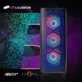 thumbnail image 2 of STGAubron PC de Bureau Gaming, Radeon RX 580 8G GDDR5, Intel Core I7 jusqu'à 3.9 GHz, 16G, 512G SSD, WiFi, BT 5.0, RGB Fanx6, Clavier & Souris & Tapis de Souris RGB, Barre de Son BT RGB, W10H64, 2 of 5