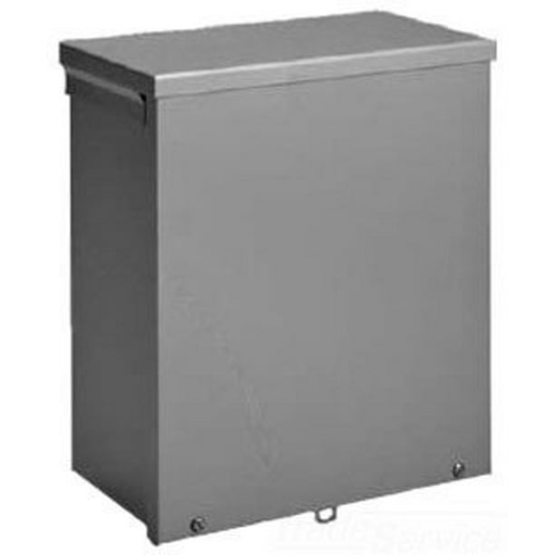Hoffman A12R128 NEMA 3R Enclosure, Screw Cover, Galvanized, Paint