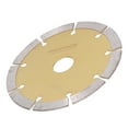 thumbnail image 1 of Lame de Scie Segmentée, Roue de Coupe Segmentée Rapide Précise Circulaire pour Pierre Céramique 125mm/4.9 Po, 1 of 8