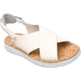 thumbnail image 1 of Women's Camper Oruga Platform Sandal Light Beige Full Grain Leather/Technical Fabric 38 M, 1 of 6