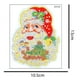 thumbnail image 4 of Cuadros Decorativos DIY diamantes mosaico pegatina lindo 5D Navidad Kits niños regalos (BT076) Wdftyju embutido en tela, 4 of 4