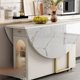 thumbnail image 3 of Foldable Nordic Luxury Dinning Tables Set Kitchen Round Chairs Office Dinning Tables Outdoor Nordic Mesa Plegable Furniture My Lux Decor Round, 3 of 12