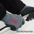 thumbnail image 5 of Dex Fit NR450 Grey Work Glove (Nitrile Rubber Coated, Warm Fleece, Large) - 3 Pairs, 5 of 7