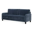thumbnail image 1 of HFO Everly Glamorous Traditional Faux Velvet Sofa in Deep Blue, 1 of 8