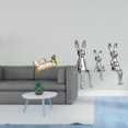thumbnail image 2 of Sofá De Madera En Miniatura Y Figuras De Una Familia De Conejos. Estatuas Para Mesa De Escritorio, Centro De Mesa, Adorno, Escultura De Animales Para Casa De Muñecas, Juguetes DIY, Escena De, 2 of 8