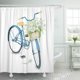 thumbnail image 1 of Cortina de Ducha ABPHQTO Bicicleta Amarilla Acuarela 160x180 cm, 1 of 1