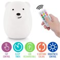 thumbnail image 2 of dodocool Ours Silicone Nuit Pat Changement de Couleur Cadeau Blanc, 2 of 6