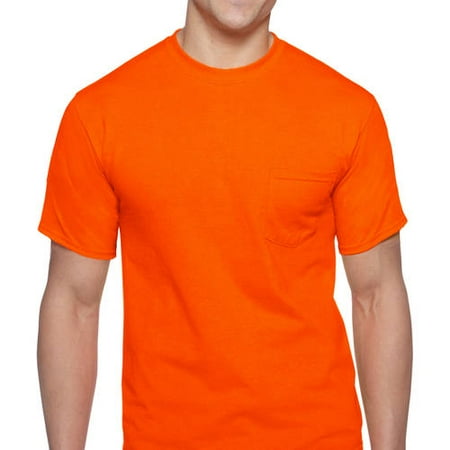 Men's Workwear Short Sleeve High Visibility Crew, 2-Pack