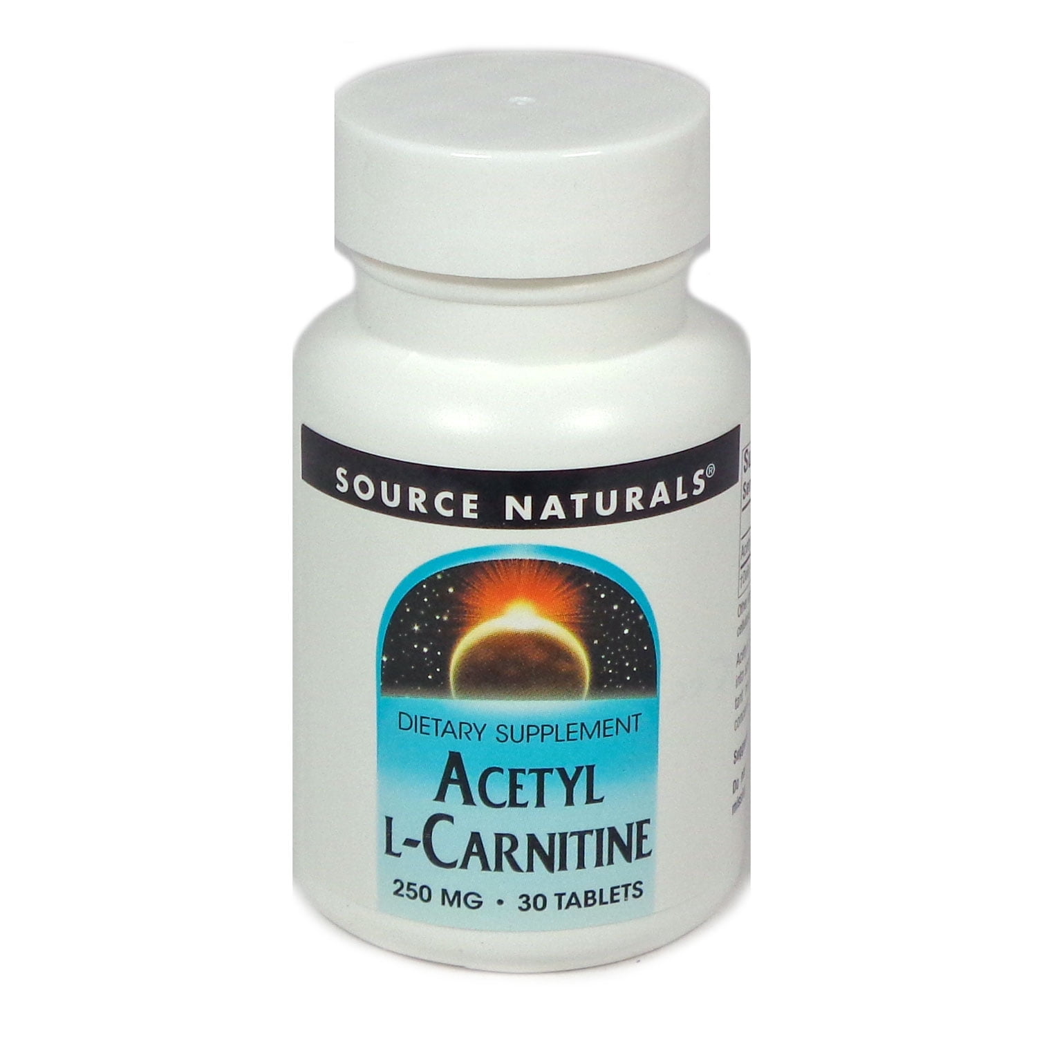 Source Naturals Acetyl L-Carnitine 250 mg - 30 Tablet