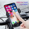thumbnail image 2 of PVCS Universal Bike Phone Mount Bicycle Handlebar Cell Phone Holder 4 to 5.8in Phone, 2 of 9