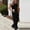 49#Black, variant on Men's 2 Piece Outfit Letter Patched Sleeveless Tank Top and Drawstring Waist Pants Set