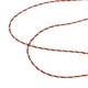 thumbnail image 3 of Línea de pesca trenzada cónica de alta resistencia, enrollada, flota con un bucle, 11 pies Naranja con negro, 3 of 6