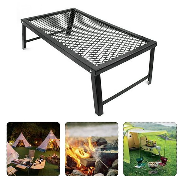 Mesa De Camping, Mesa De Barbacoa, Camping Portátil Integrado Para Barbacoa