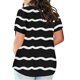 thumbnail image 3 of Fiudx Camisetas para Mujer Blusas de Talla Grande para Mujer, Blusa con Cuello En V, Blusa Informal Holgada de Manga Corta de Verano, 3 of 5