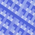 thumbnail image 1 of Ahgly Company Indoor Square Patterned Day Sky Blue Area Rugs, 7' Square, 1 of 6
