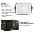 thumbnail image 3 of Pig Hoodie Storage Bins Baskets With Handles Storage Box Clothes Organizer Organization Toys, 3 of 7