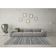 thumbnail image 3 of Ahgly Company Indoor Rectangle Abstract Gray Modern Area Rugs, 2' x 5', 3 of 4
