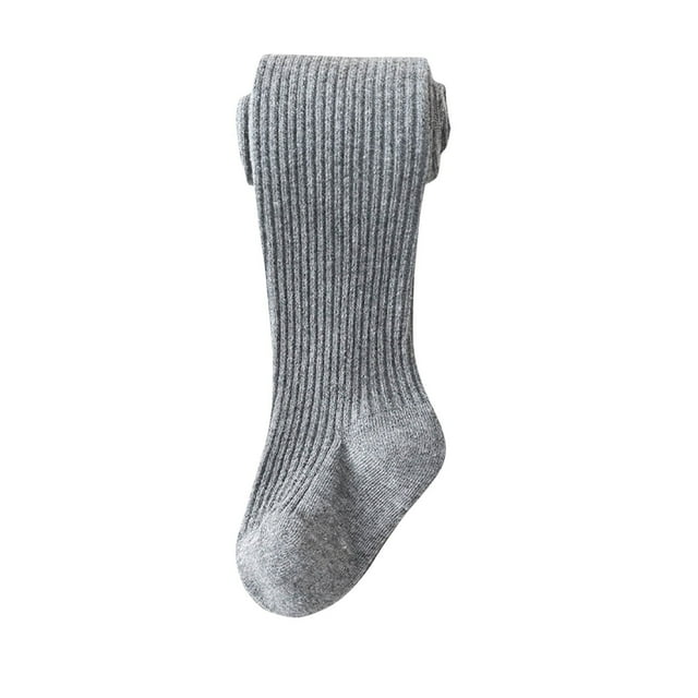 FAIWAD Collants de Danse Ballet pour Bébé Fille Bas en Coton Tricoté Extensible