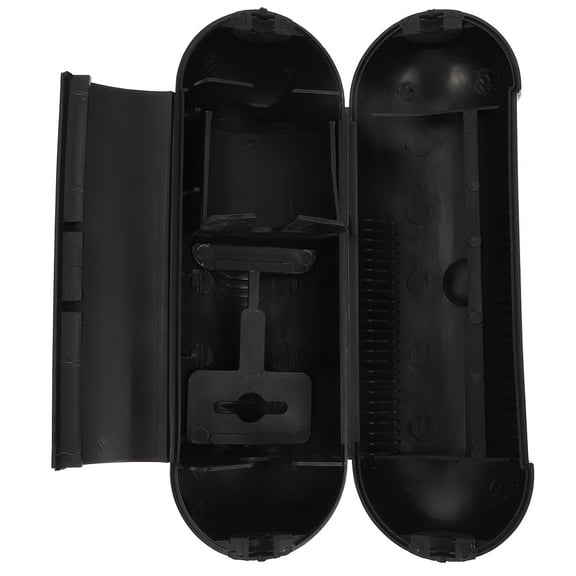 1Pc Waterproof Cable Junction Box Outdoor Extension Cord Cover Protector (Black)
