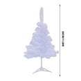 thumbnail image 3 of White Christmas Tree Small, 12 Inch Tabletop Mini Artificial Tree for Home Office Desk Decor, Holiday Decoration Supplies(White), 3 of 4