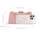 thumbnail image 4 of LinYooLi Women Mini Sparkle Rhinestone Evening Clutch Top-Handle Bag Cross-body Bag, 4 of 7