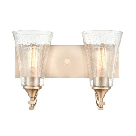 

Millennium Lighting Natalie 2 Light Vanity Fixture in Modern Gold