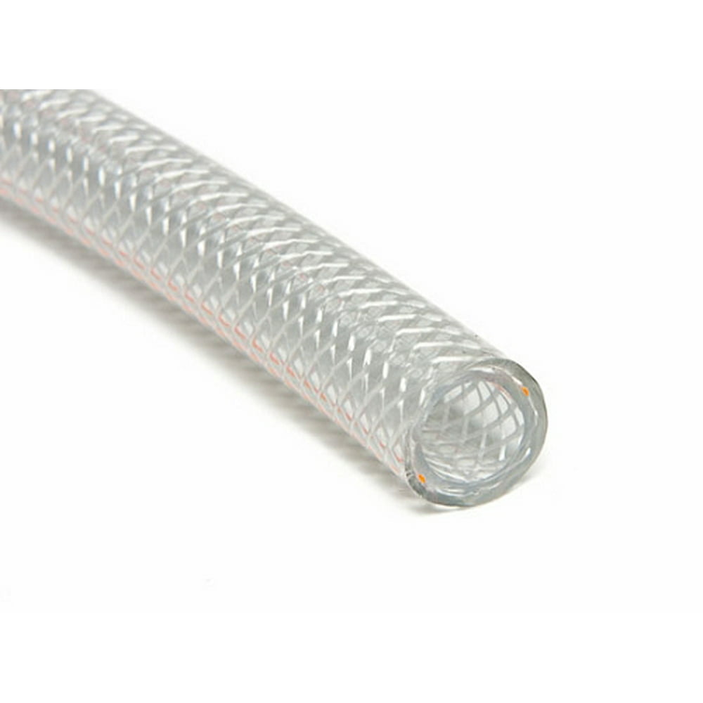 Clearbraid 1/2" ID Poly Reinforced Braided Hose Per Foot Walmart