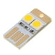 thumbnail image 3 of Portátil USB LED Luz De Noche Brilnte Mini Lvero Camping Lámpara Módulo De Decoración Del Hogar Iluminación De Seguridad De cálido Soledad Lámpara LED para llavero, 3 of 7