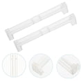 thumbnail image 4 of 2pcs Valance Corner Hidden Blinds Corner Bracket Clear Valance Corner Bracket, 4 of 6