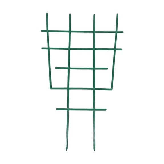 Plastic Trellis for Potted Plants – Fan Shape Climbing Plant Support for Indoor Outdoor Balcony Garden