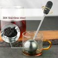 thumbnail image 5 of Rotatable Tea Infuser 304 Stainless Steel Tea Filter Long Handle Tea Spoon Strainer Infusor De Te Ситечко Для Заварки Чая, 5 of 5