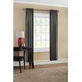 thumbnail image 5 of (2 pack) Mainstays Blackout Curtain Panel Pair, Set of 2, Gray, 30"W x 84"L, 5 of 12