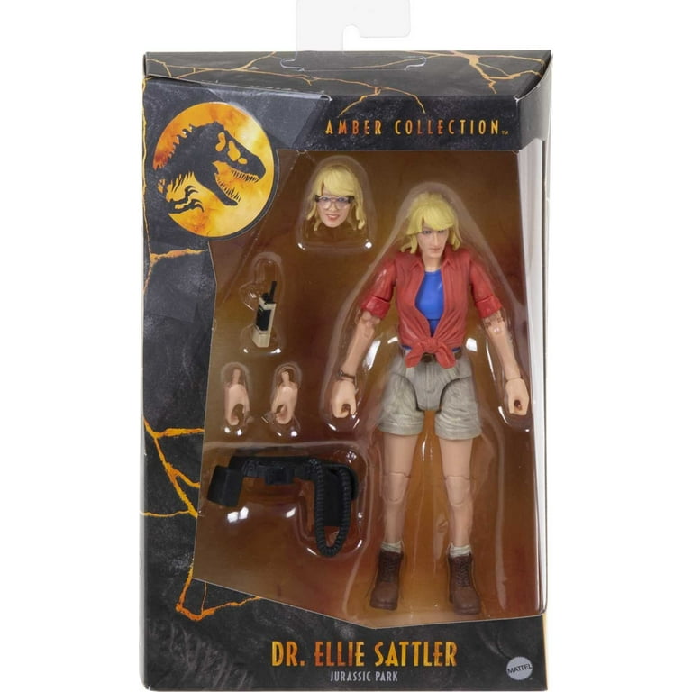 Jurassic Park Amber Collection Dr. Ellie Sattler - 6-inch Jurassic Park Amber Collection Dr. Ellie Sattler - 6-inch