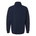 thumbnail image 5 of Gildan 18810 Unisex Heavy Blend™ Quarter-Zip Sweatshirt-Navy-XL, 5 of 6