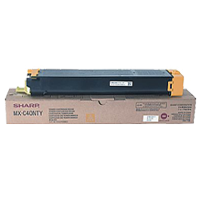 -Tout Neuf Original SHARP MX-C40NTY Cartouche de Toner Laser Jaune pour SHARP MX-C400P