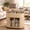 Oak, variant on WARAYZ Rotating Tabletop Lift-Top Coffee Table with Storage & Power Outlet, Oak