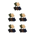 thumbnail image 1 of Maoww 1 Ensemble de Patchs Thermocollants Autocollants Forme Carrée Fournitures d'Urgence Patch en Denim Rond pour Réparation de Veste Type 5 5Ensemble, 1 of 6
