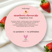 Bodycology Fragrance Body Mist، Strawberry Cheesecake، 8 fl oz