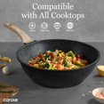 thumbnail image 5 of Non Stick Wok with Lid 12''/5.3QT  Cookware, Induction Compatible All Stovetop Wok Pan, 5 of 6