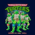 thumbnail image 2 of Boy's Teenage Mutant Ninja Turtles Heroes in a Half Shell Group Shot Graphic T-Shirt, 2 of 4