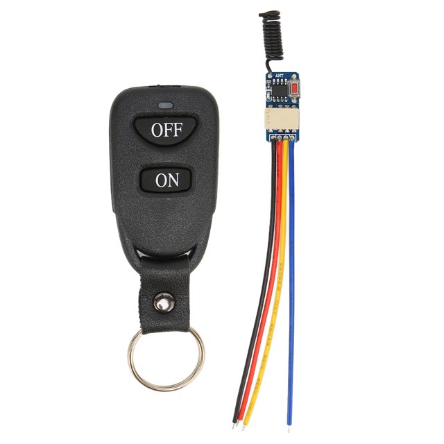 Interruptor de función de enclavamiento inalámbrico, interruptor de control inalámbrico de 5 V-24 V Mini relé Interruptor inalámbrico Interruptor de enganche de relé remoto Uso conveniente