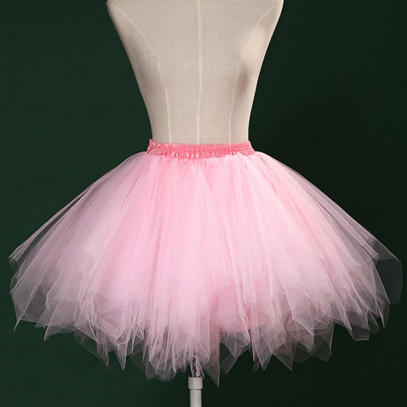 TIMIFIS Jupe Tutu pour Adulte Tutu en Tulle pour Femmes Adolescentes Jupes Classiques Superposées Années 50 Vintage Jupe Bouffante de Danse pour Cosplay Fête Joyeux Noël