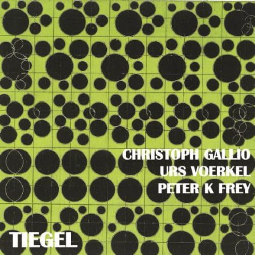Christoph Gallio - Tiegel (1981) - Jazz - CD