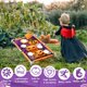 thumbnail image 4 of Juego de lanzamiento de pufs Viora White Halloween, 48 x 70 cm, 6 agujeros, 4 of 7