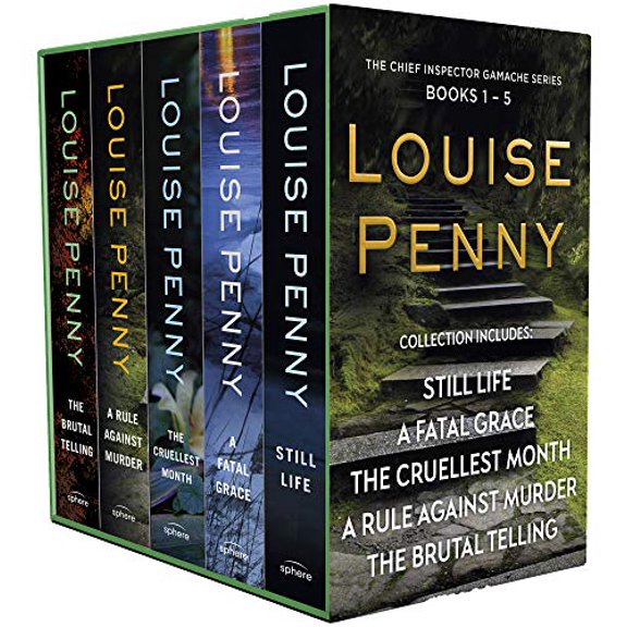 Pre-Owned The Chief Inspector Gamache Series Books 1 - 5 Collection Box Set by Louise Penny (Still Life, Fatal Grace, Cruellest Month, Rule Against Murder & Brutal Telling), 9780751583243, Paperback,